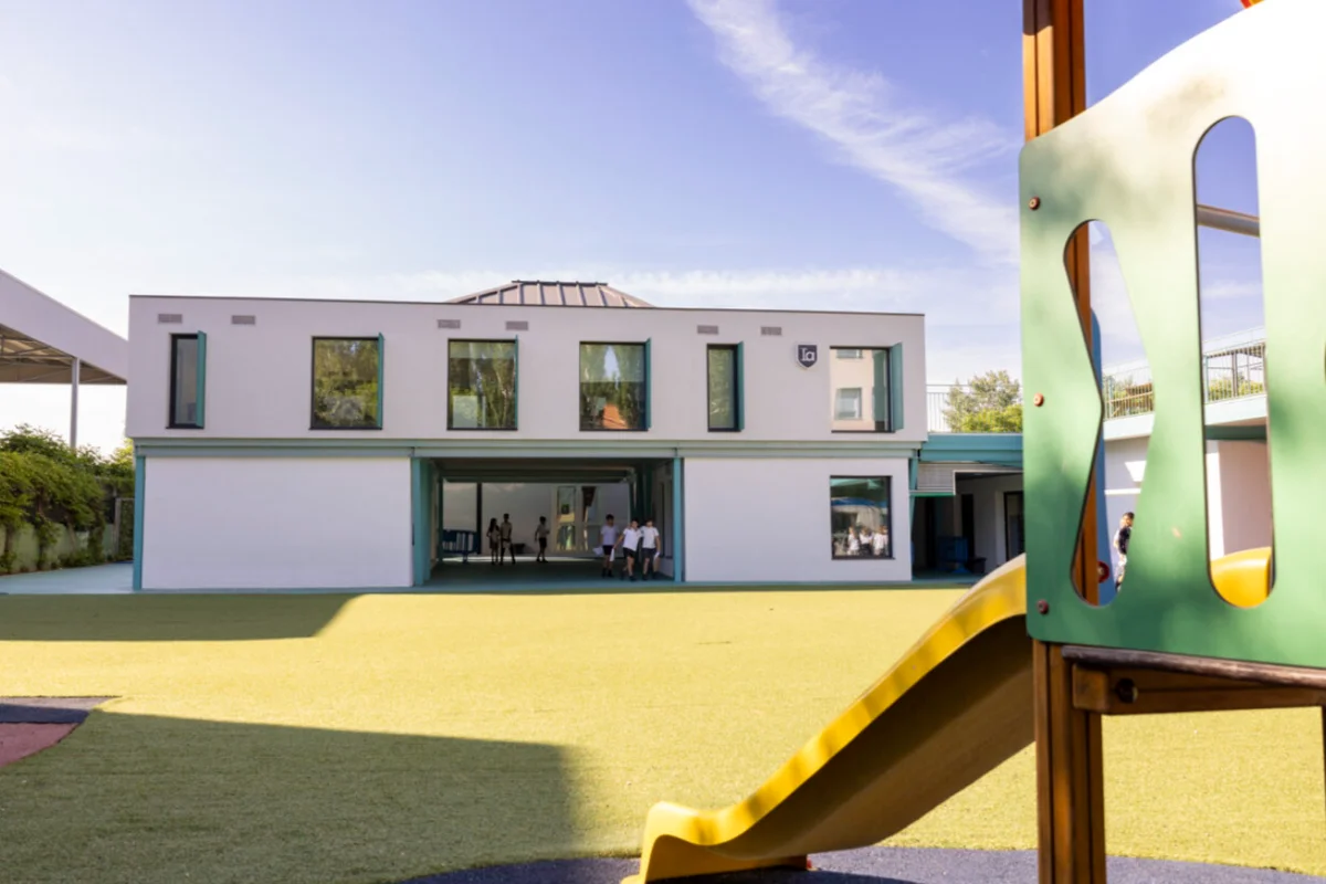 School and schoolyard