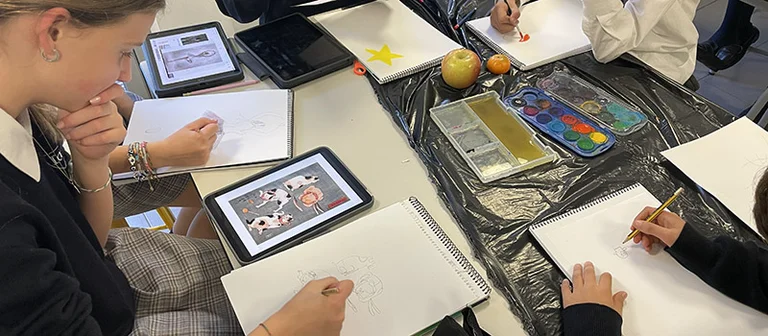 Aprender arte creando y colaborando